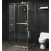 Vách kính tắm mạ vàng Fendi FDU-1X4 (1000x900x2000) Vách kính tắm mạ vàng Fendi FDU-1X4 (1000x900x2000)